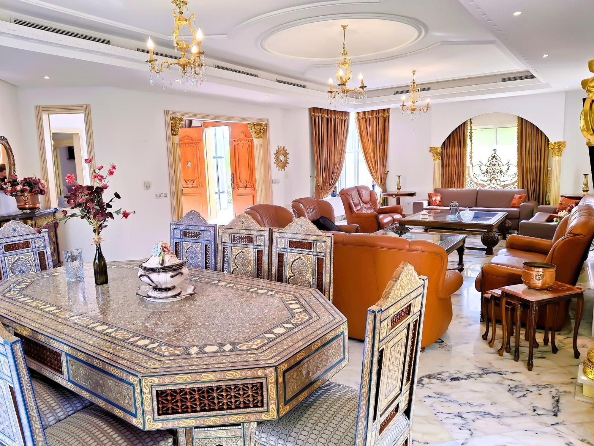 Gasthof L'orchidee - De Luxe Avec Piscine Chauffee Et Vue Sur Le De Tunis